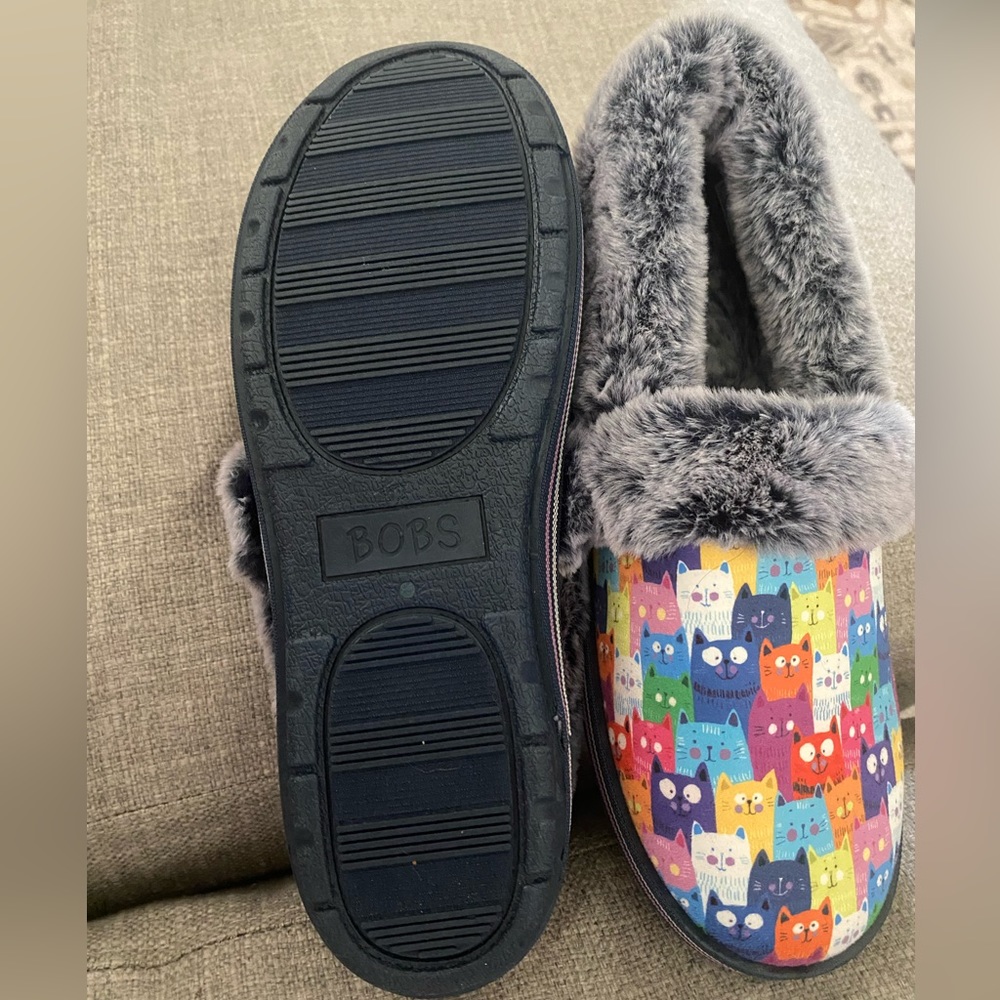 new BOBS shoes with cat print